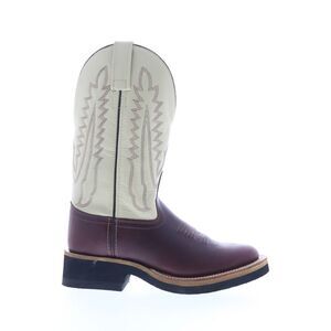 Jama Old West Womens 1654L Burgundy Boots (NWT)